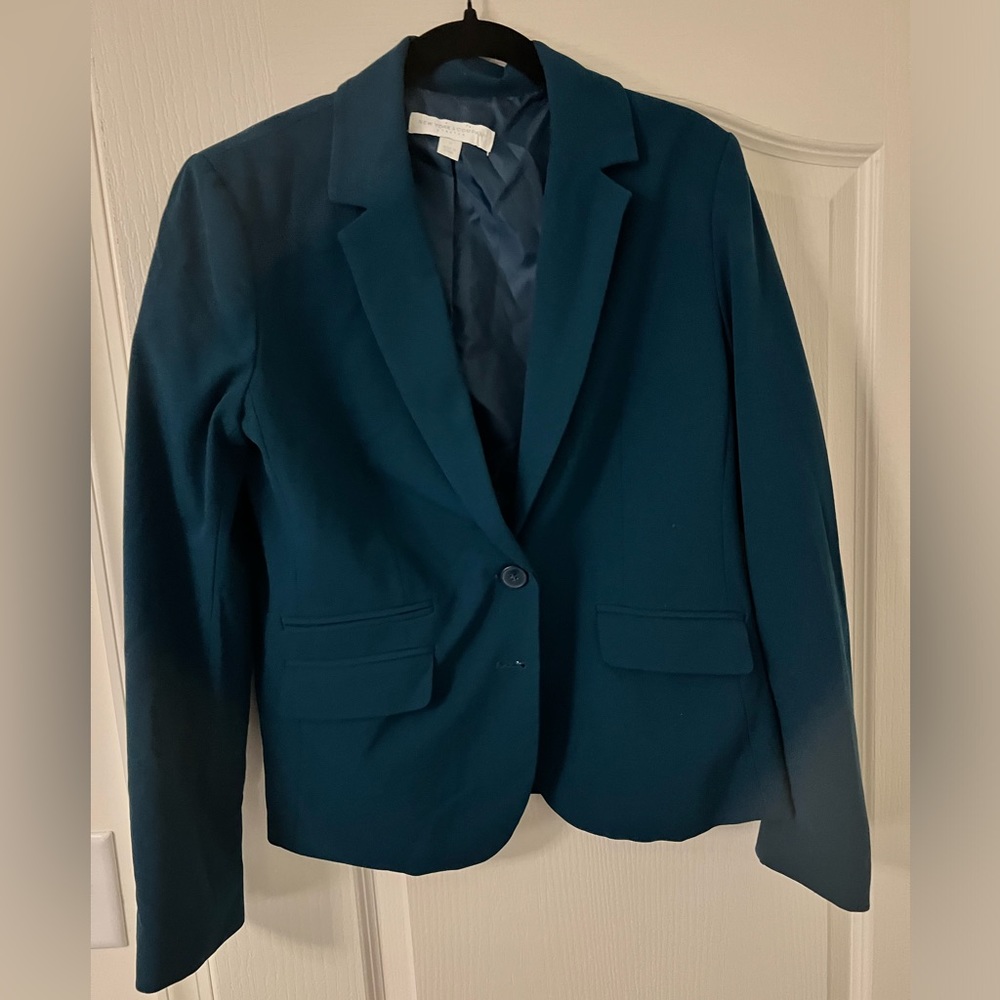 Teal Suit Jacket